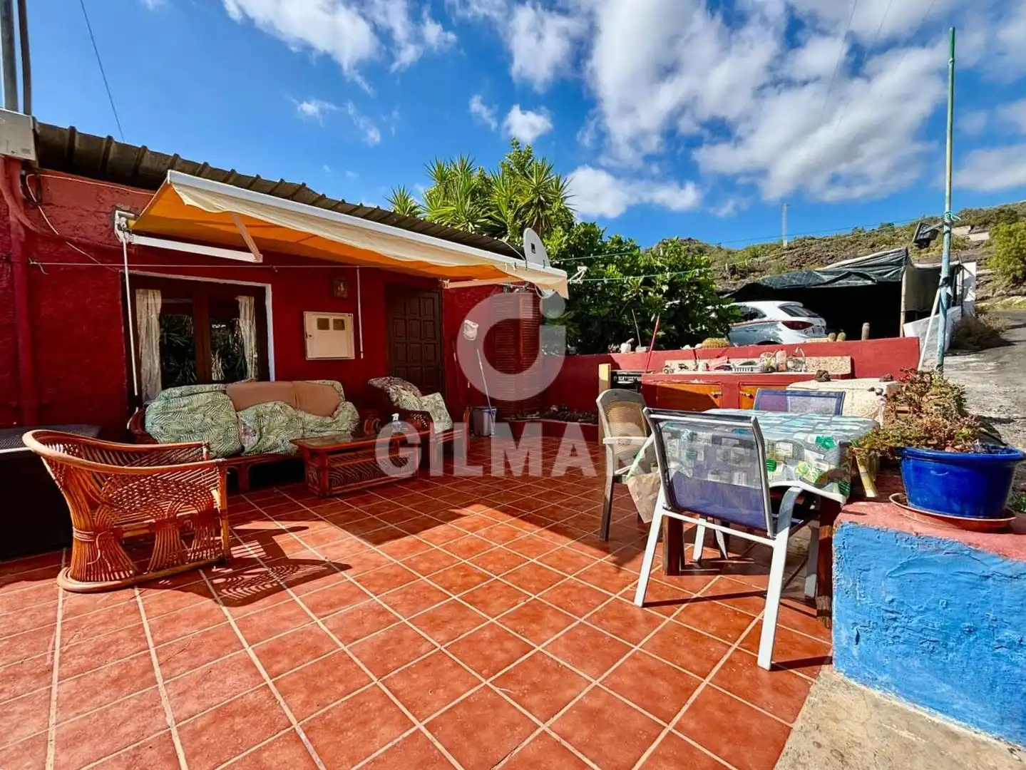 Terrasse von Country house zum Verkauf in Guía de Isora mit Möbliert