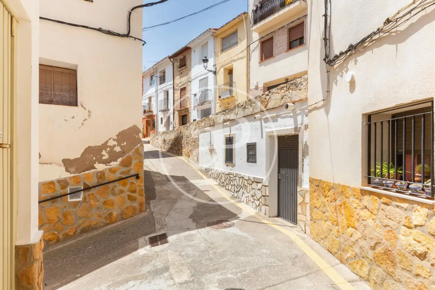 Vista exterior de Casa adosada en venda en Gaibiel amb Terrassa, Traster i Balcó