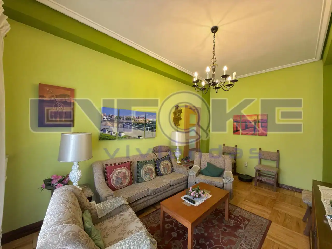Wohnzimmer von Wohnung zum Verkauf in Madrid mit Terrasse