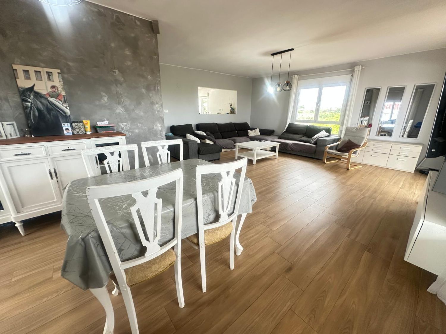 Sala de estar de Casa o chalet en venta en Castellón de la Plana / Castelló de la Plana con Aire acondicionado, Calefacción y Terraza