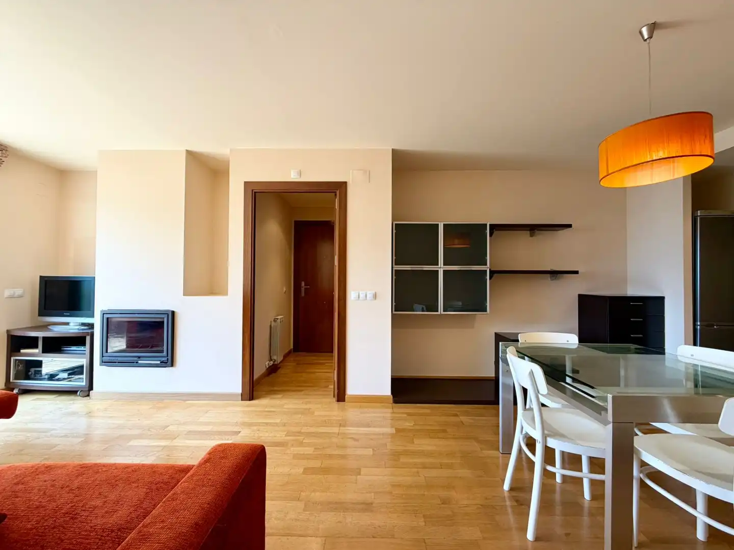Sala d'estar de Pis en venda en Vielha e Mijaran amb Calefacció, Terrassa i Moblat