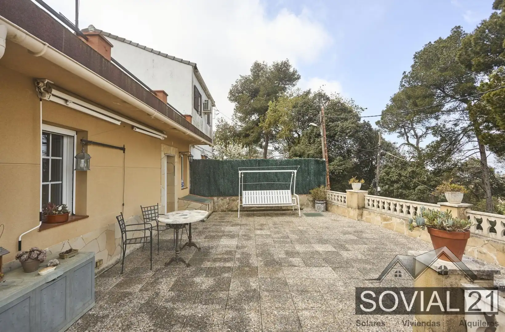 Terraza de Casa o chalet en venta en Barcelona con Calefacción, Jardín privado y Terraza