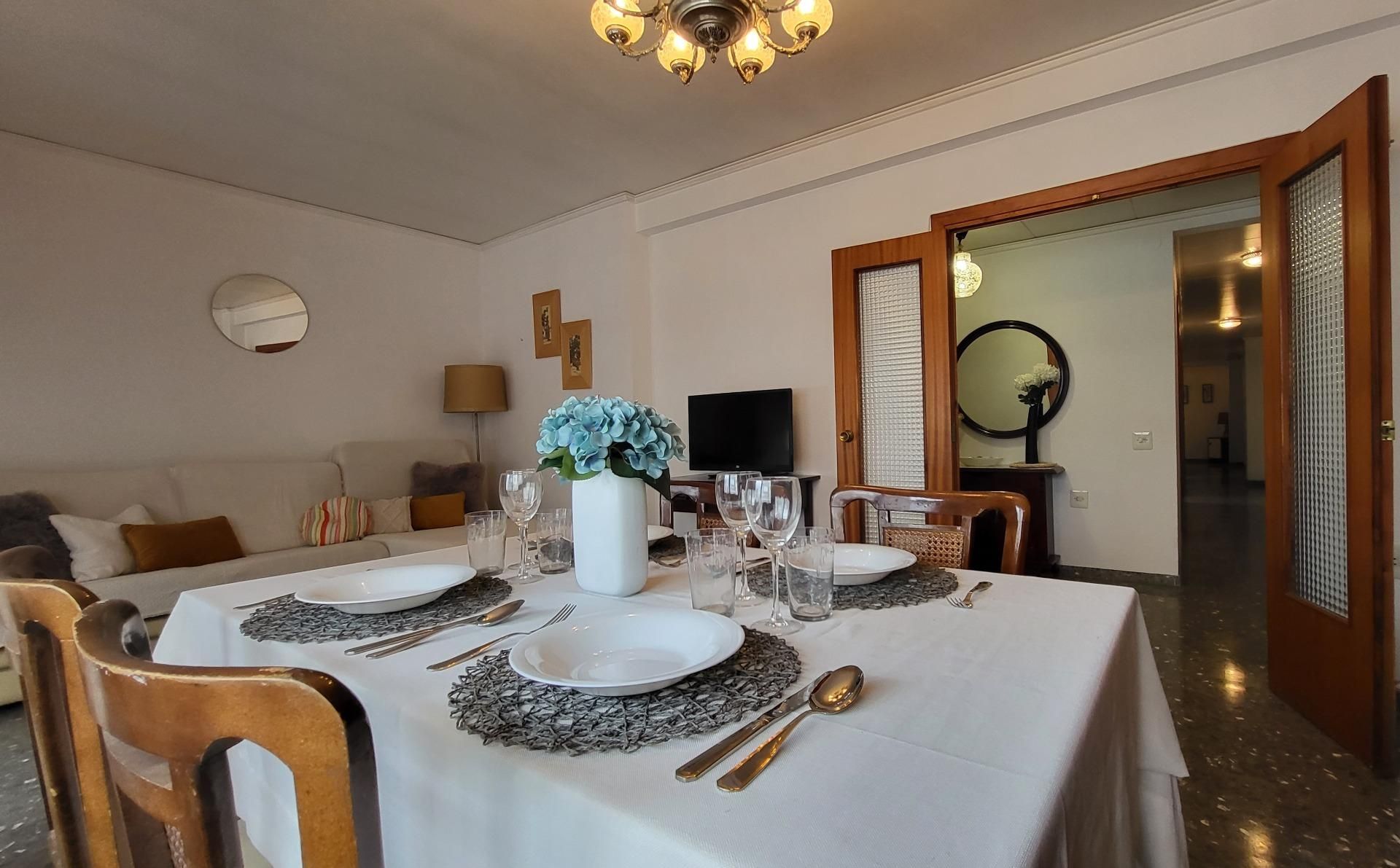 Dining room of Flat for sale in Simat de la Valldigna  with Balcony