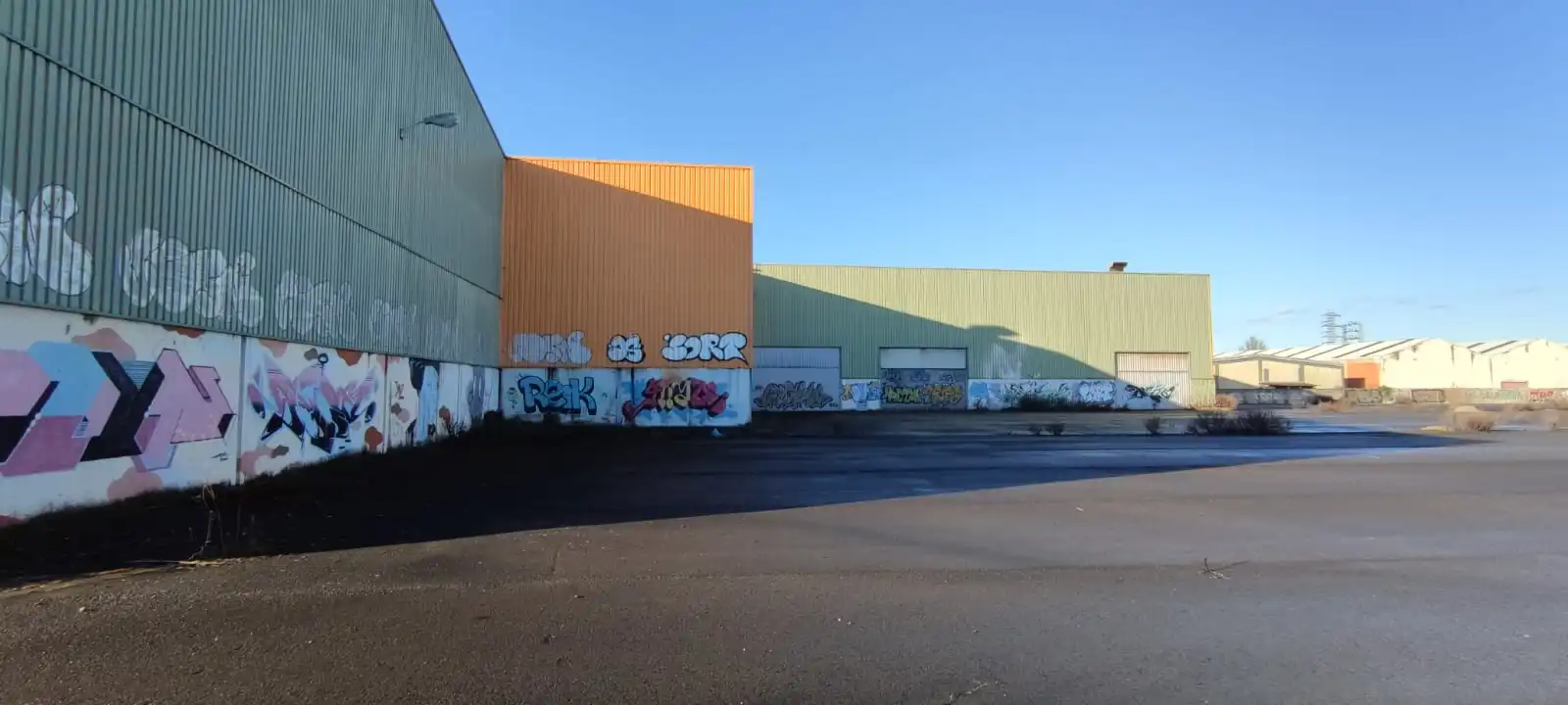 Vista exterior de Nave industrial en venta en Vitoria - Gasteiz