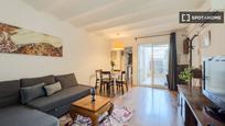 Living room of Flat to rent in  Barcelona Capital  with Air Conditioner, Heating and Furnished