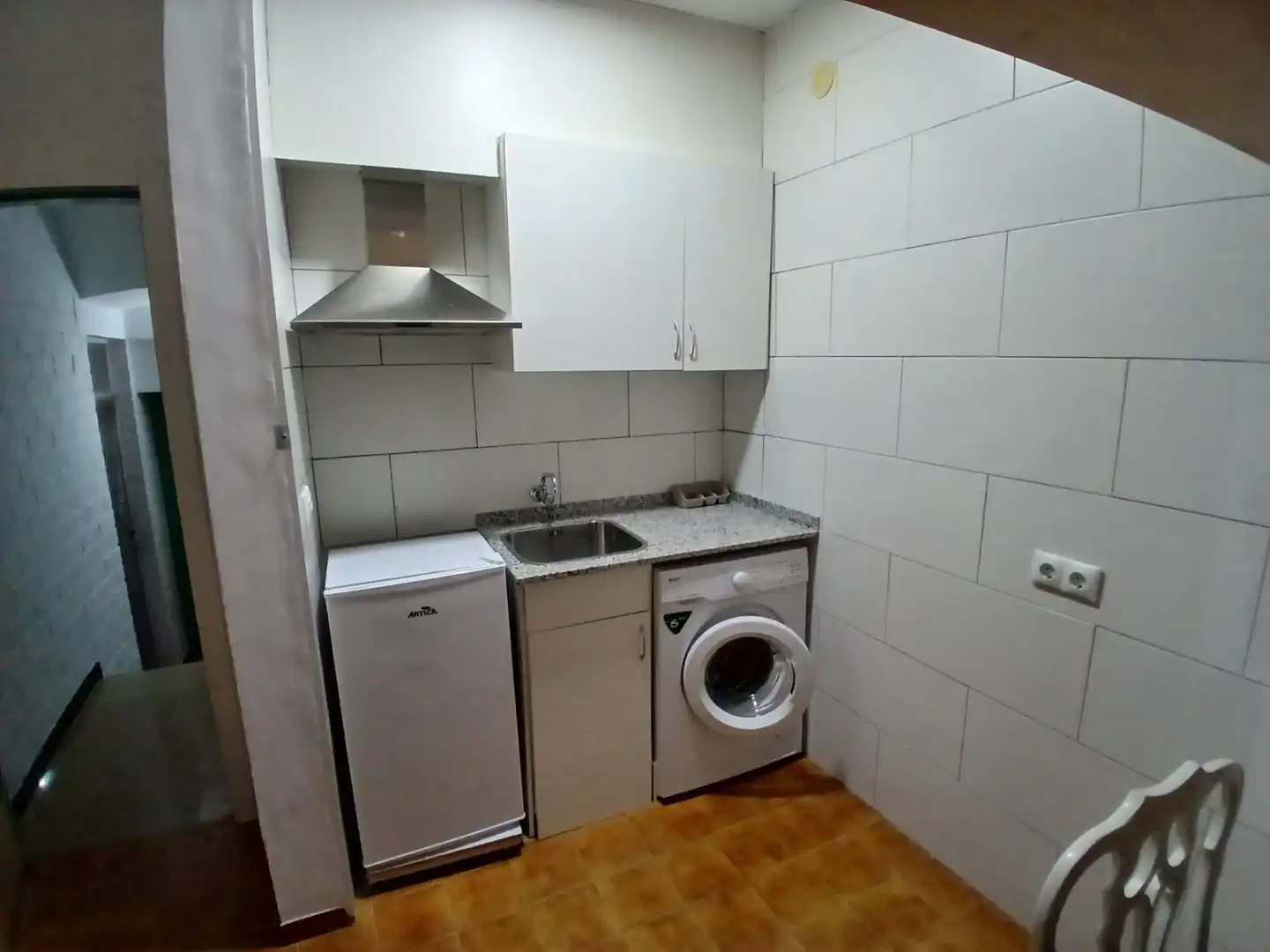 Cocina de Apartamento de alquiler en Alcanar con Amueblado, Lavadora y Balcón
