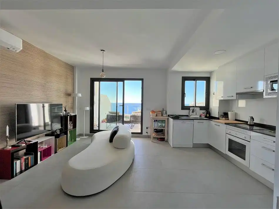 Living room of Duplexes for sale in Nerja  with Air Conditioner, Heating and Terrace