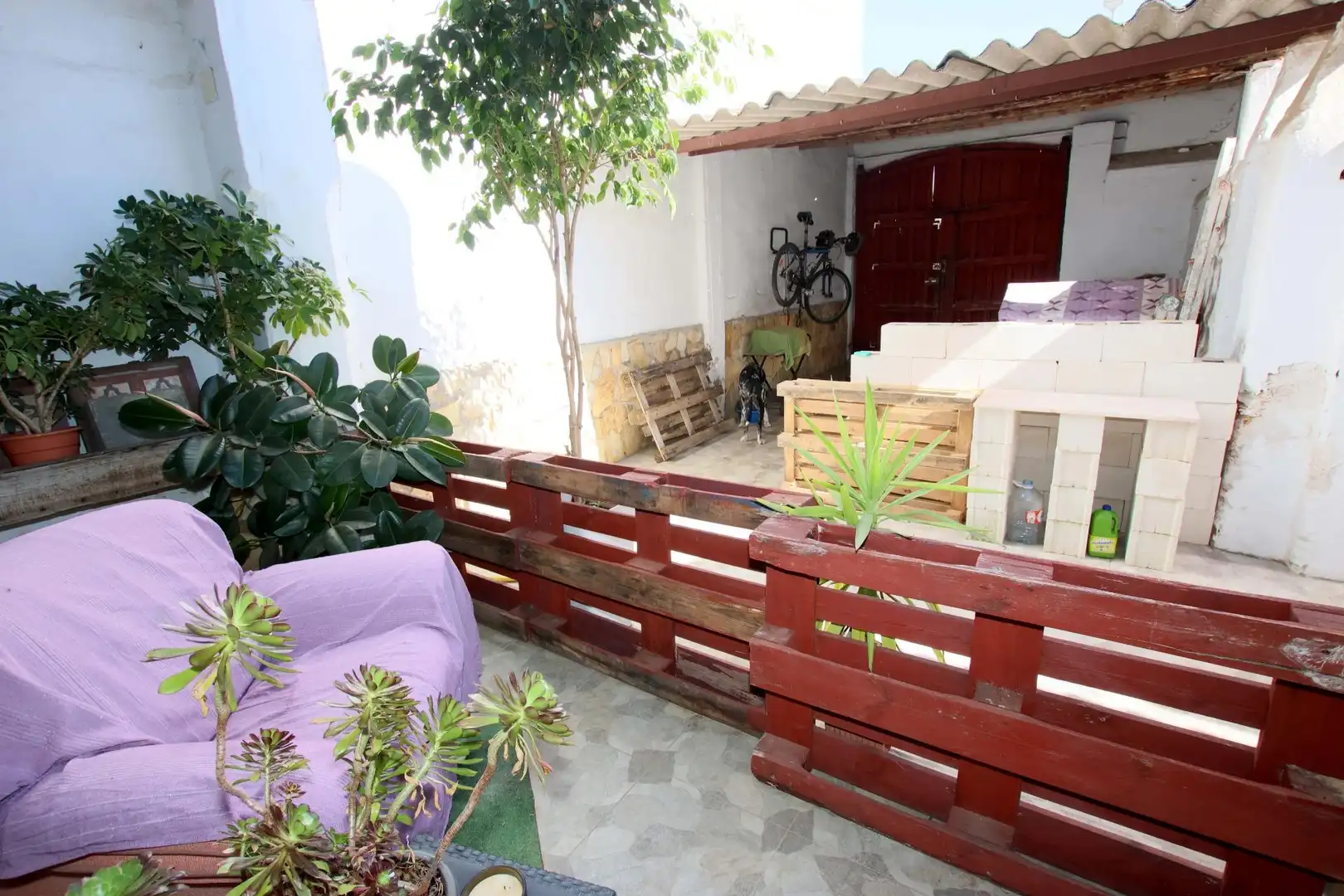 Terraza de Casa o chalet en venta en Montijo con Aire acondicionado