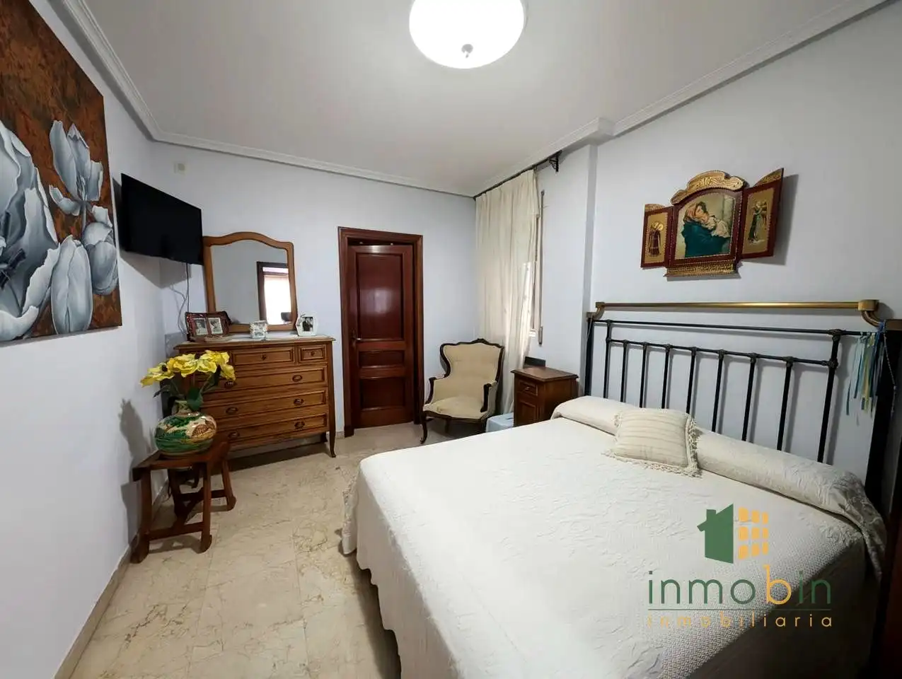 Schlafzimmer von Maisonette zum Verkauf in Don Benito mit Balkon