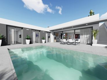 Casa amb piscina en venda a San Juan de los Terreros