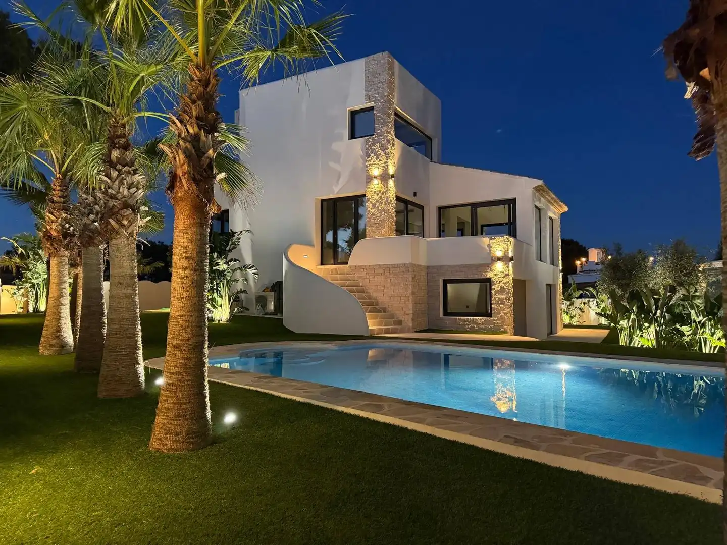 Piscina de Casa o xalet en venda en Jávea / Xàbia amb Aire condicionat, Calefacció i Jardí privat
