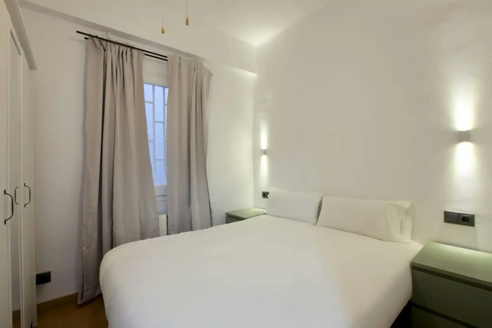 Bedroom of Flat for rent in Barcelona  with Air Conditioner, Heating and Furnished