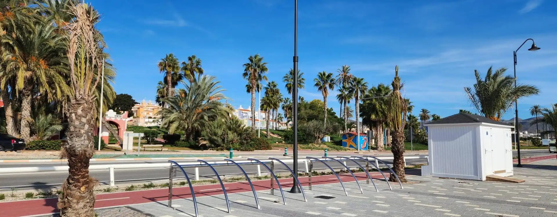 Außenansicht von Geschaftsraum zum Verkauf in Mazarrón mit Klimaanlage und Terrasse