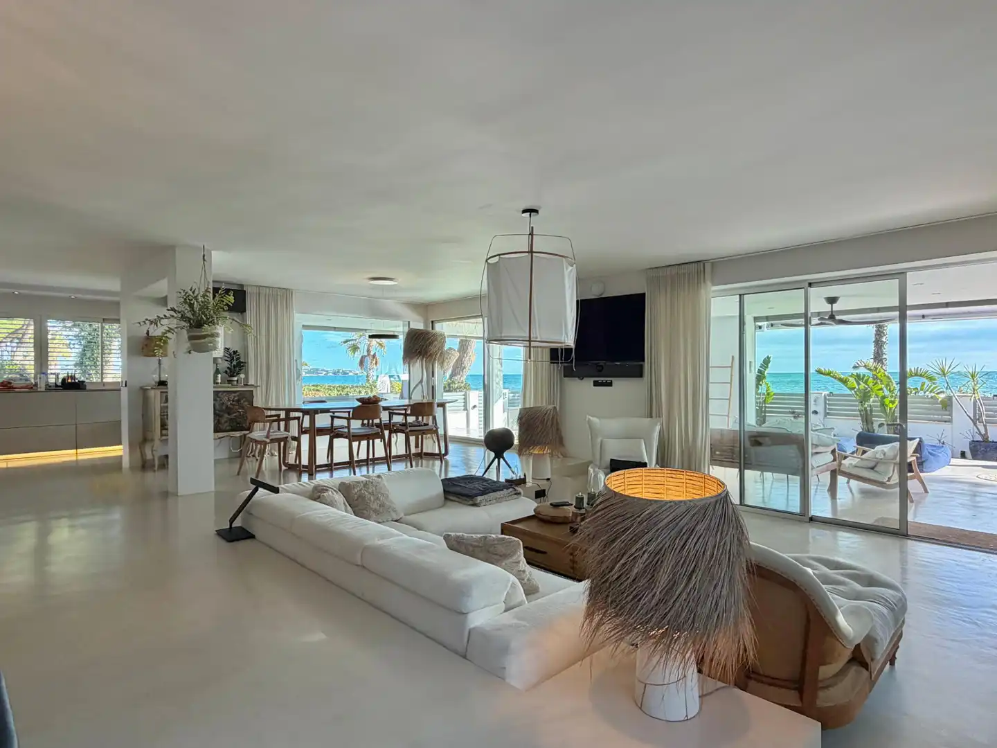 Sala de estar de Casa o chalet en venta en Cambrils con Aire acondicionado, Piscina y Amueblado
