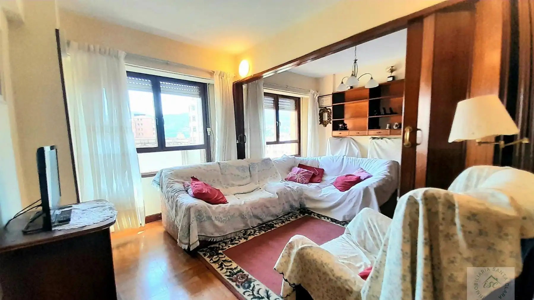 Sala de estar de Piso en venta en Bilbao  con Calefacción y Terraza