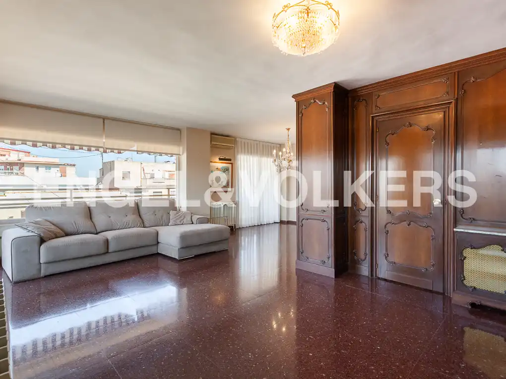 Living room of Flat for rent in Valencia  with Air Conditioner, Heating and Terrace