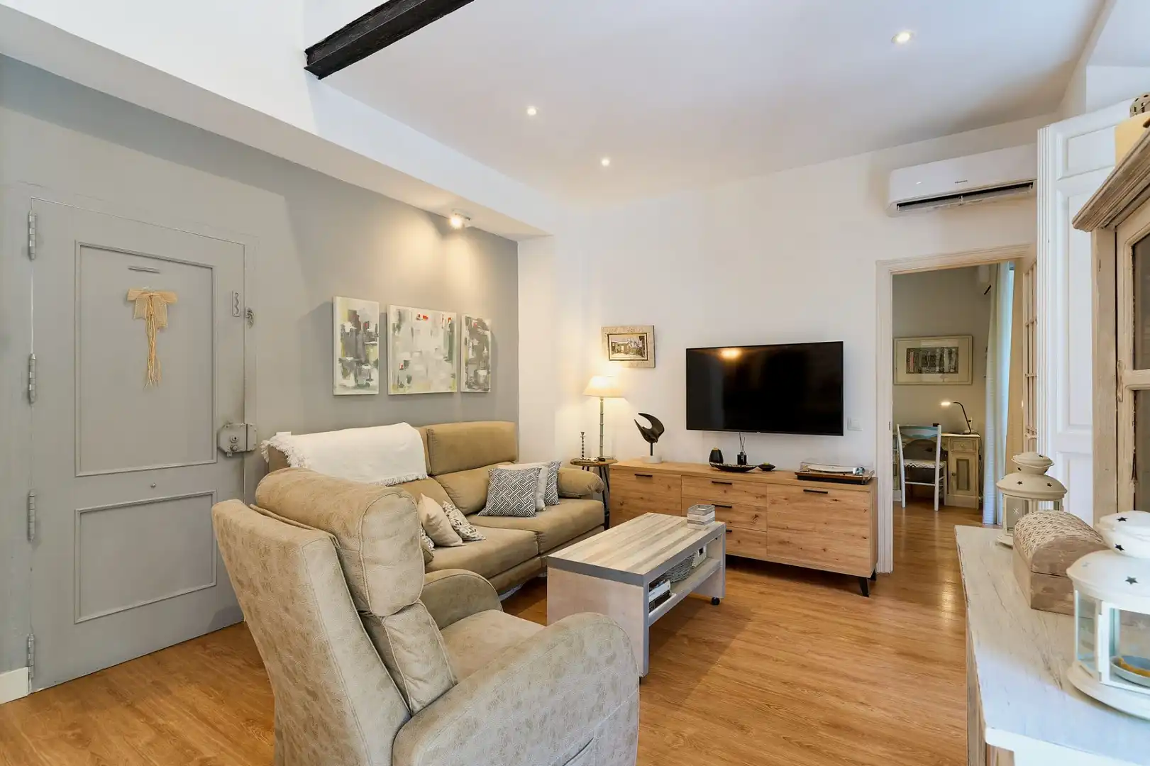Sala de estar de Piso en venta en Málaga con Aire acondicionado y Calefacción