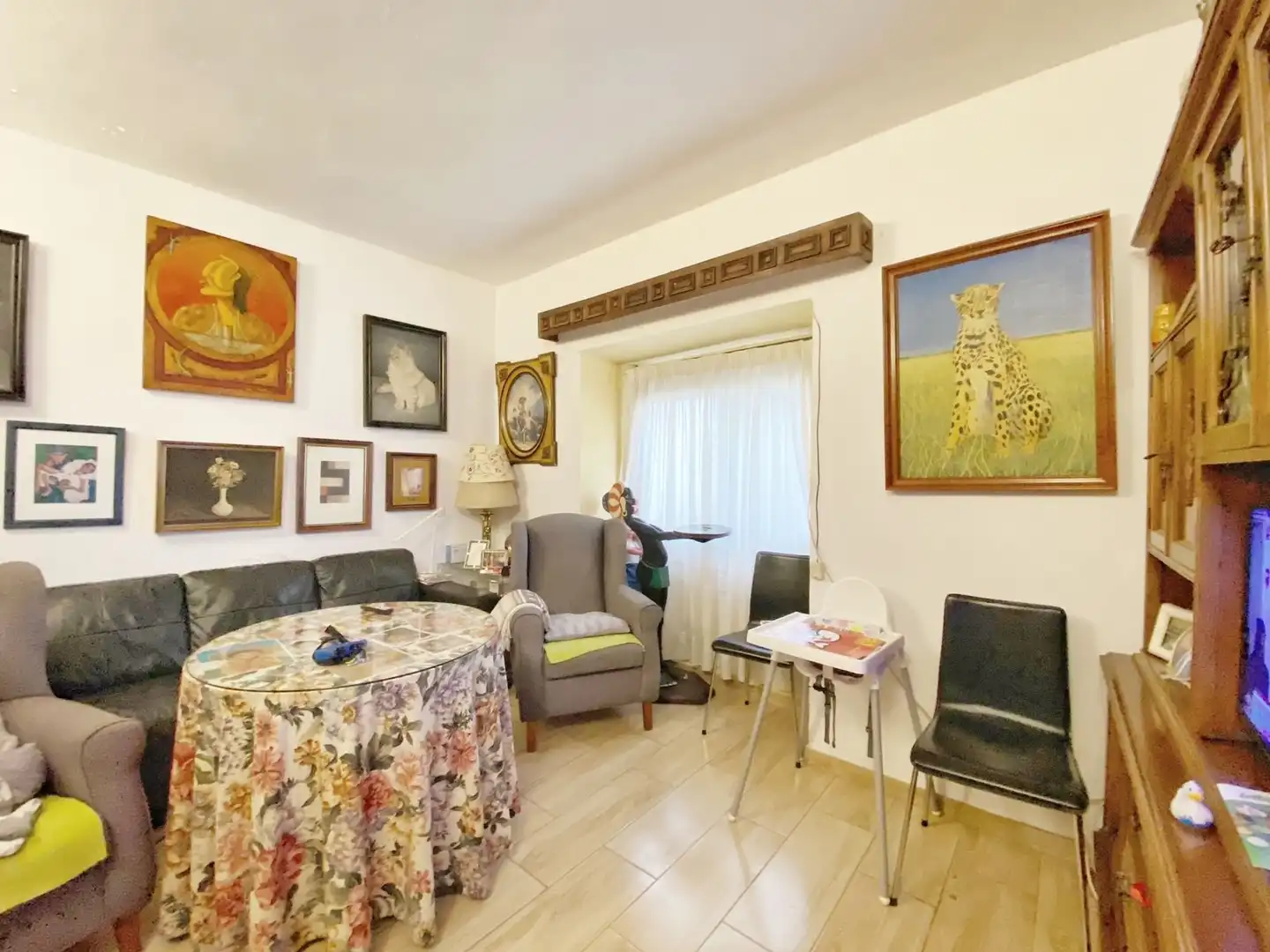 Wohnzimmer von Einfamilien-Reihenhaus zum Verkauf in Marbella mit Terrasse und Möbliert