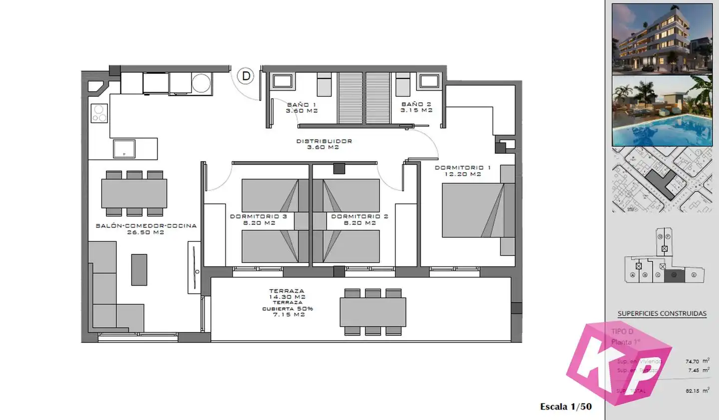 Piso con piscina en venta en Carrer Maestro Alfosea, imagen 9