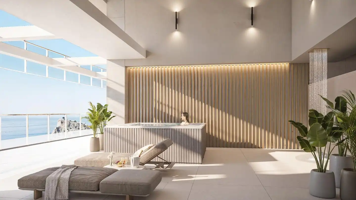 Terrace of Flat for sale in Benidorm  with Air Conditioner, Terrace and Furnished