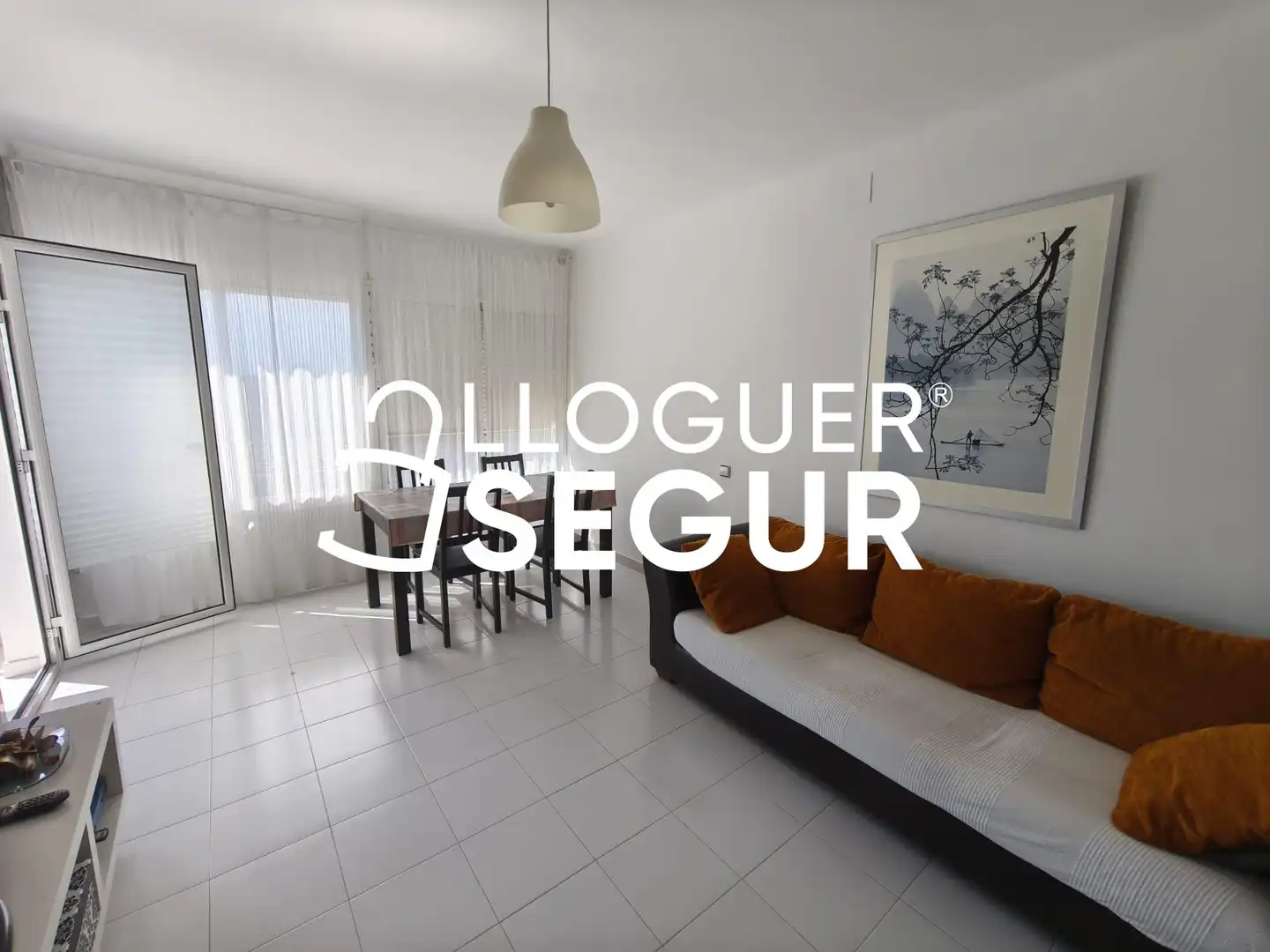 Living room of Flat for rent in Tordera  with Terrace and Furnished