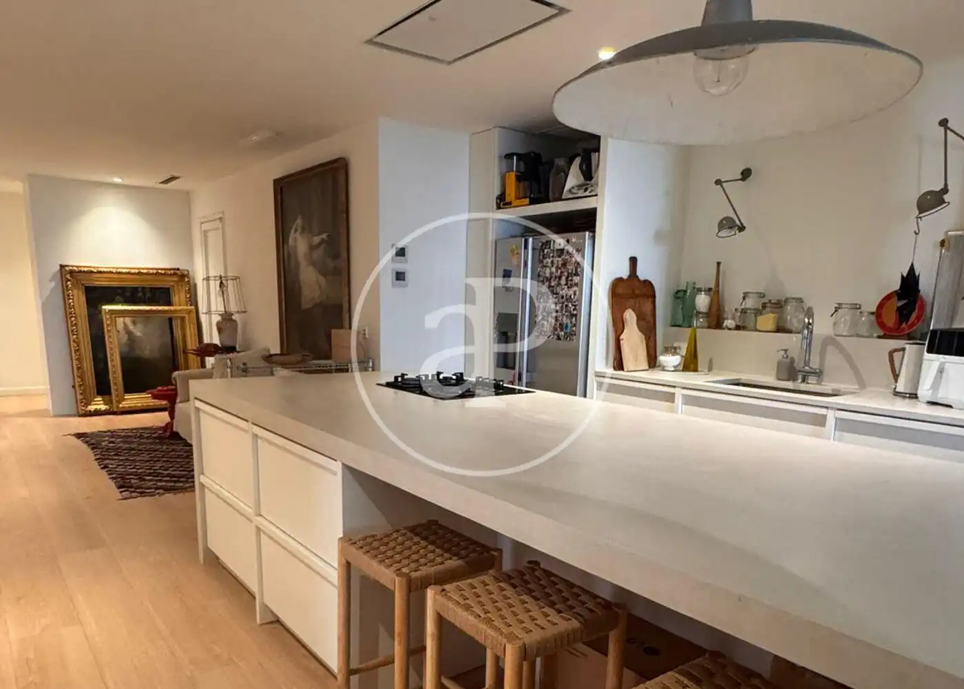 Kitchen of Flat for sale in Barcelona  with Air Conditioner, Heating and Private garden