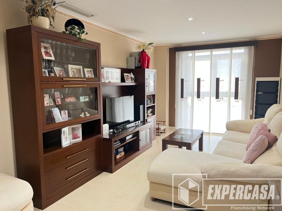 Living room of Flat to rent in Simat de la Valldigna  with Air Conditioner and Heating