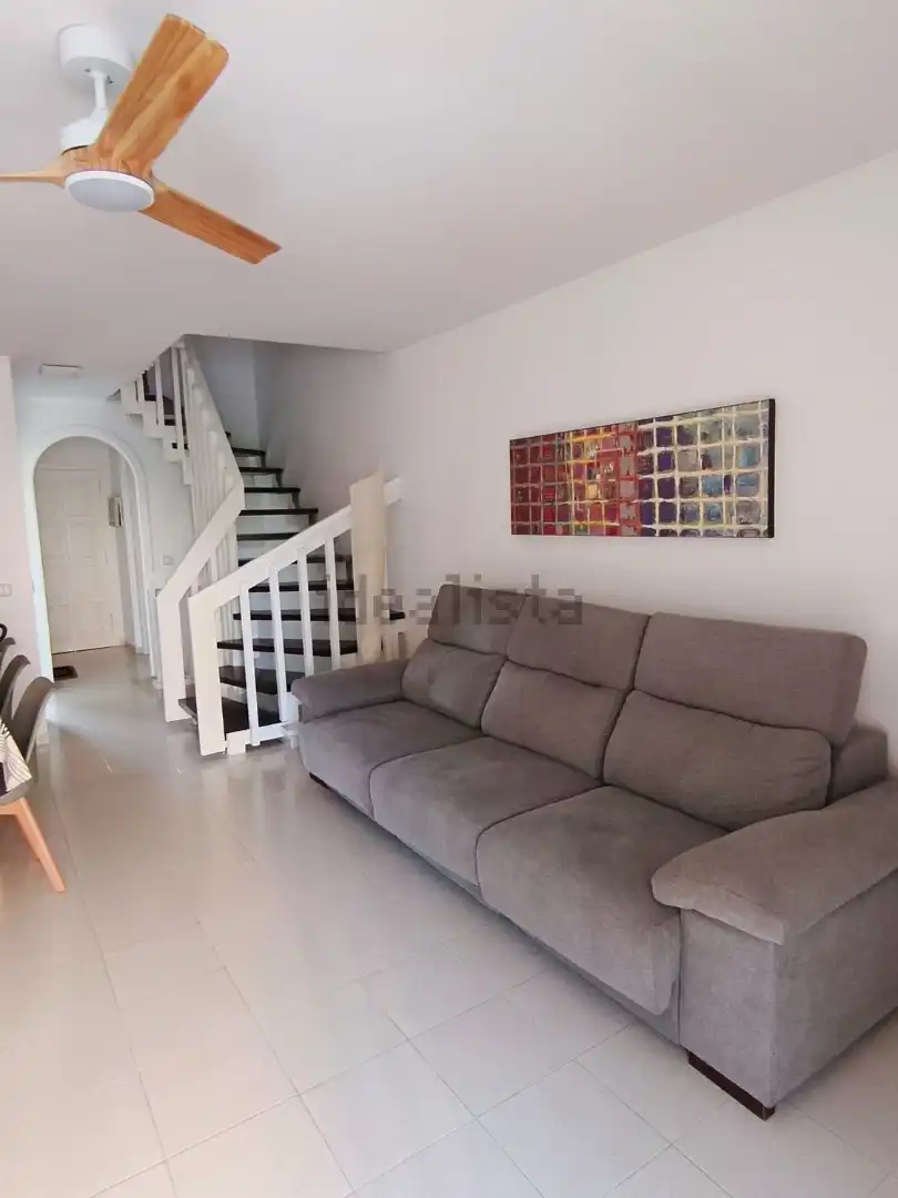 Living room of Detached homes for rent in Torredembarra  with Air Conditioner, Heating and Furnished