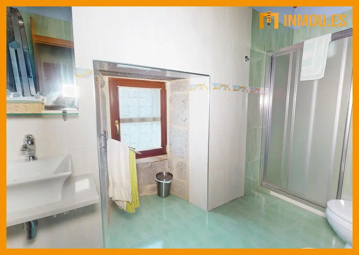 Badezimmer von Haus oder Chalet zum Verkauf in O Irixo mit Heizung
