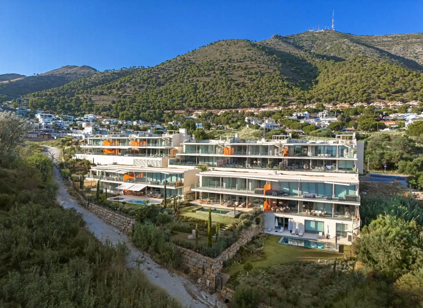 Ático con terraza en venta en Mijas pueblo