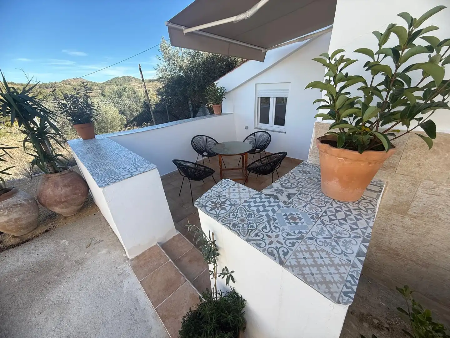 Terrassa de Casa o xalet en venda en Cehegín amb Aire condicionat, Jardí privat i Terrassa