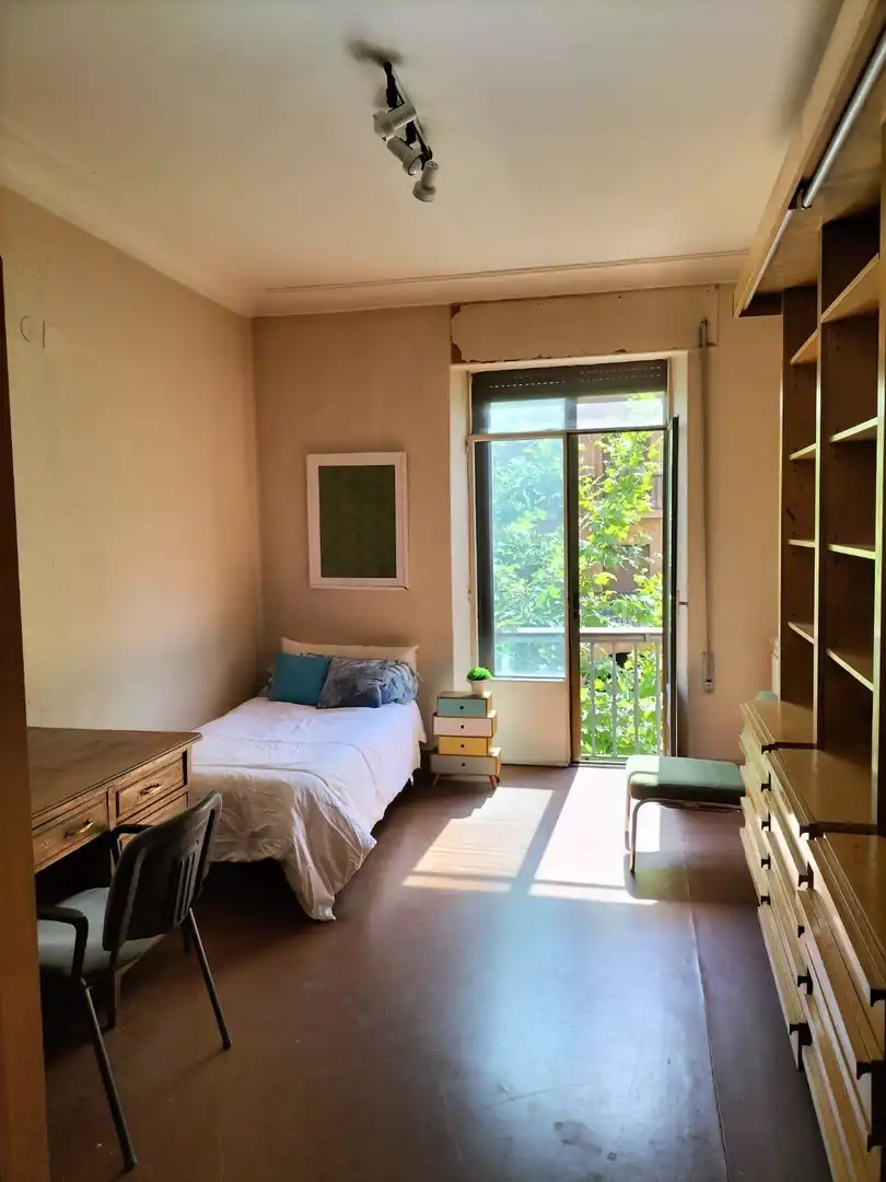 Bedroom of Flat for rent in Salamanca  with Heating, Furnished and Balcony