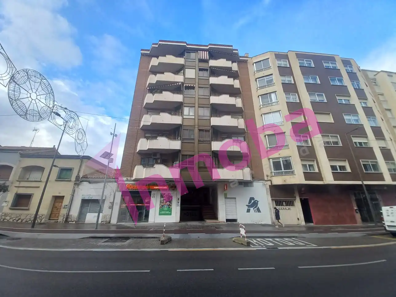 Vista exterior de Piso en venta en Aranda de Duero con Calefacción, Parquet y Terraza