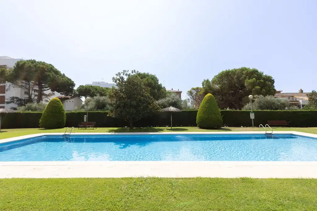 Schwimmbecken von Wohnung zur Miete in Sant Andreu de Llavaneres mit Schwimmbad