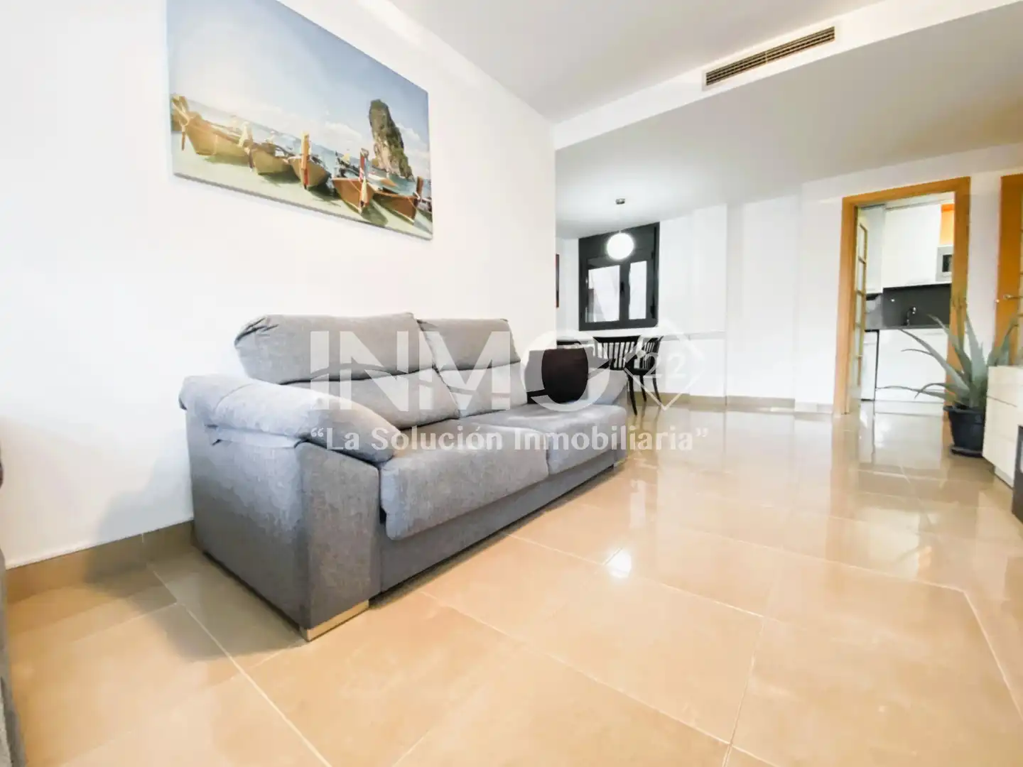 Living room of Flat for sale in Cambrils  with Air Conditioner, Terrace and Storage room