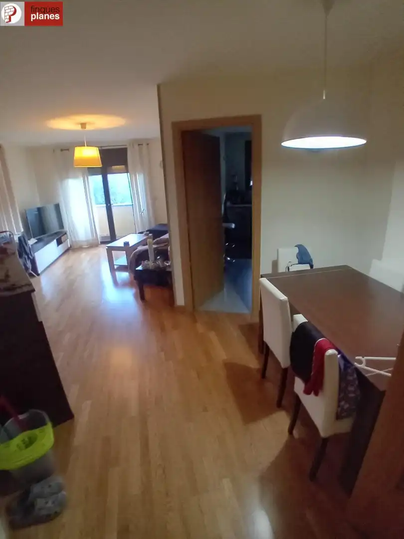 Sala de estar de Piso en venta en Montferrer i Castellbò con Calefacción, Terraza y Amueblado