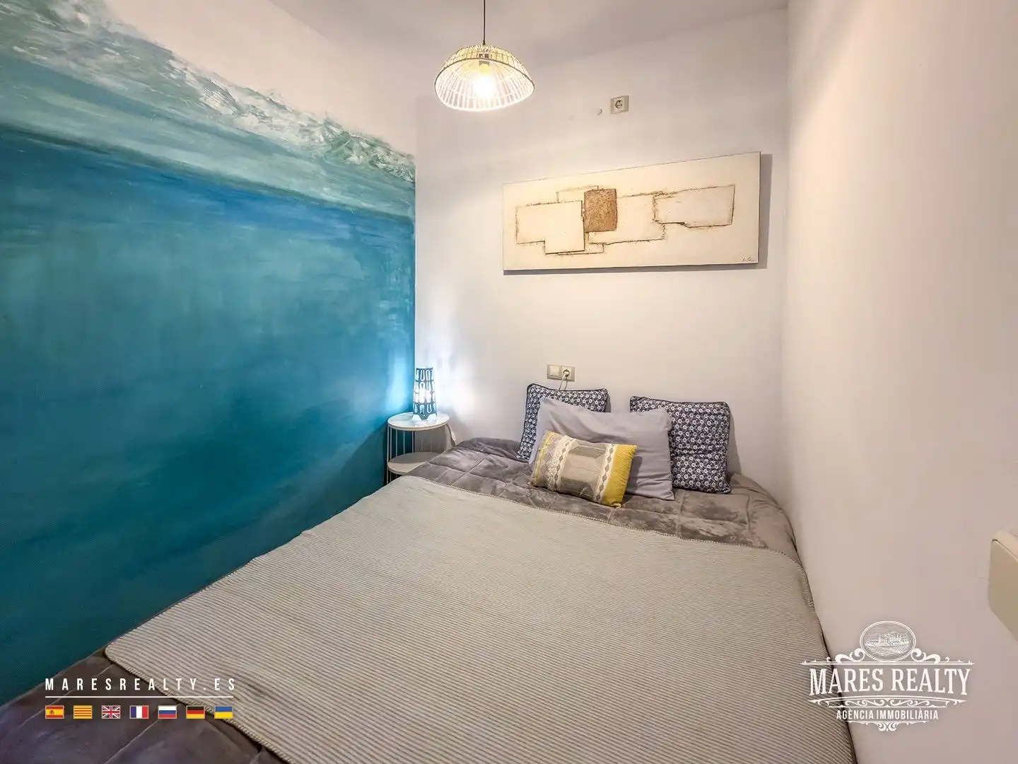 Bedroom of Flat for sale in Lloret de Mar  with Air Conditioner and Heating