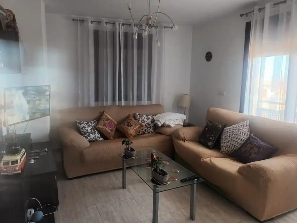 Sala de estar de Apartamento en venta en Puerto Lumbreras con Trastero, Amueblado y Horno