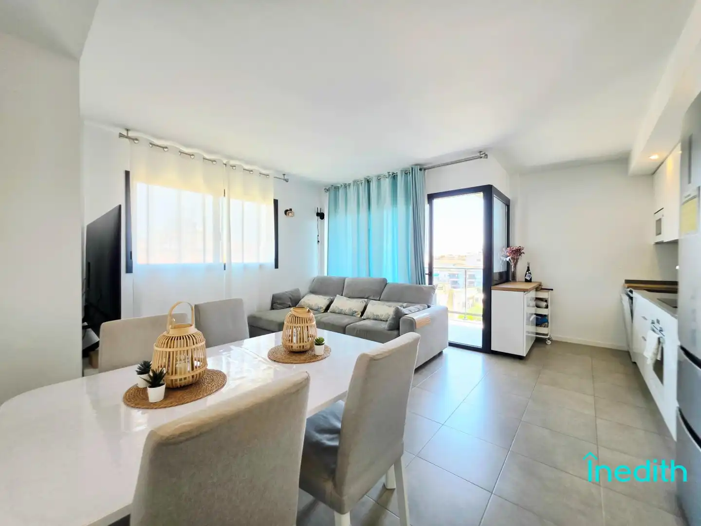 Sala de estar de Piso en venta en Calafell con Aire acondicionado, Calefacción y Terraza