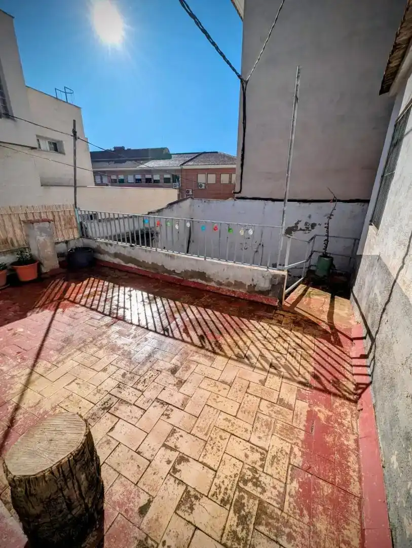 Terrassa de Casa adosada en venda en Beniel amb Aire condicionat