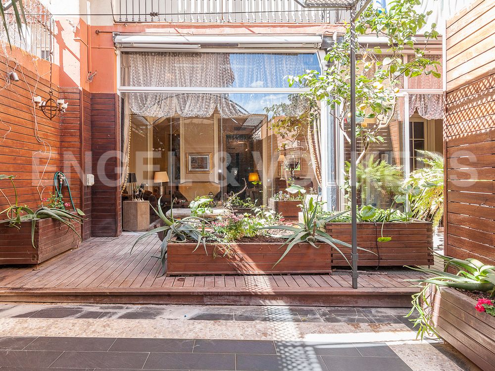 Terrassa de Apartament en venda en  Barcelona Capital amb Aire condicionat, Calefacció i Parquet