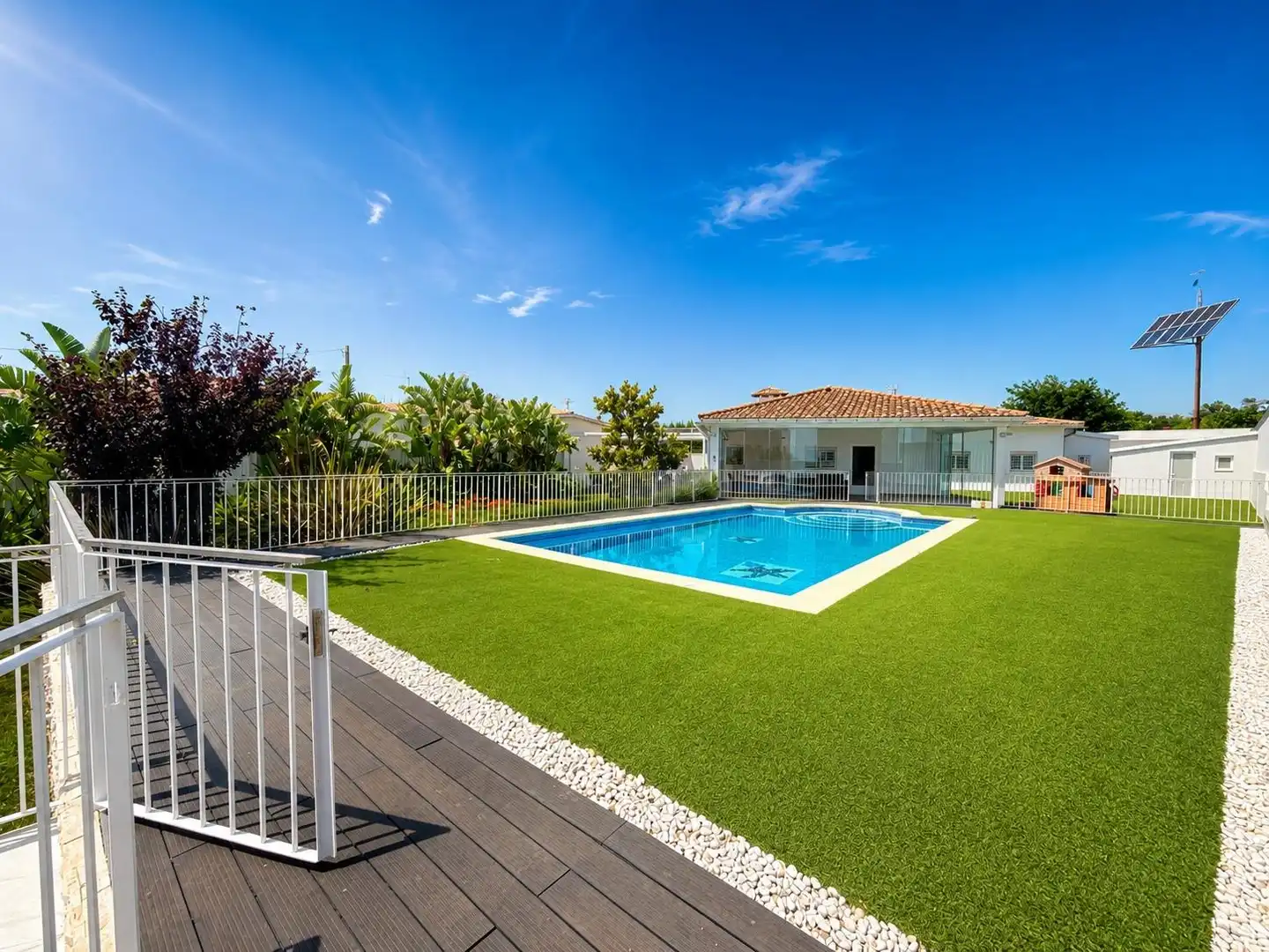 Piscina de Casa o xalet en venda en Carlet amb Aire condicionat, Calefacció i Jardí privat