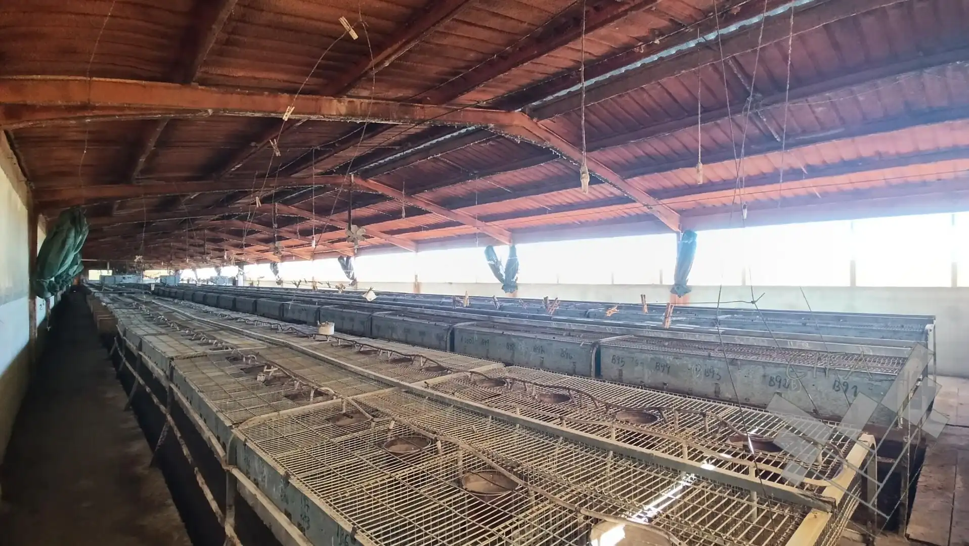 Vista exterior de Nave industrial en venta en Rossell