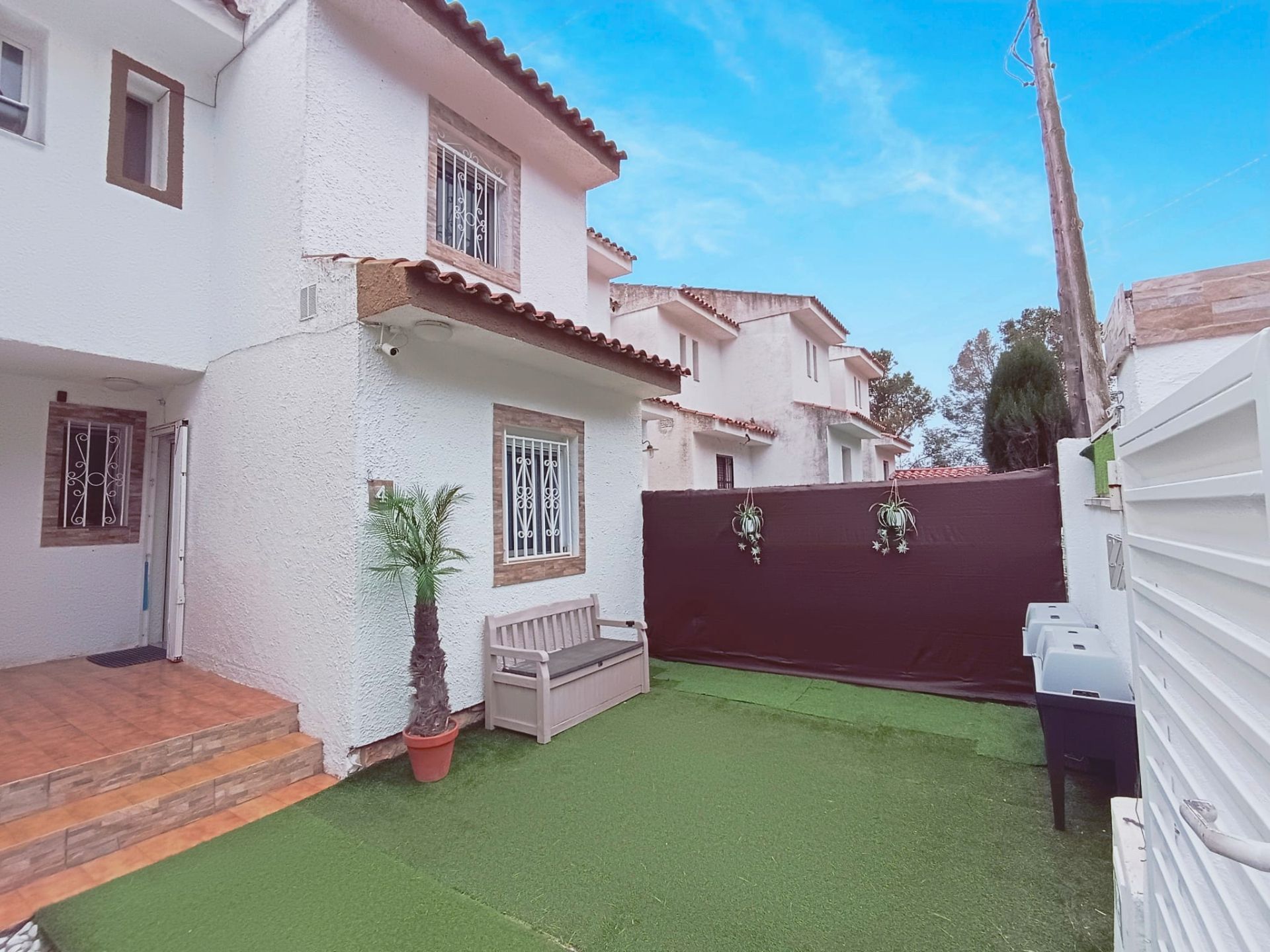 Garden of Single-family semi-detached for sale in Mont-roig del Camp  with Air Conditioner, Heating and Private garden