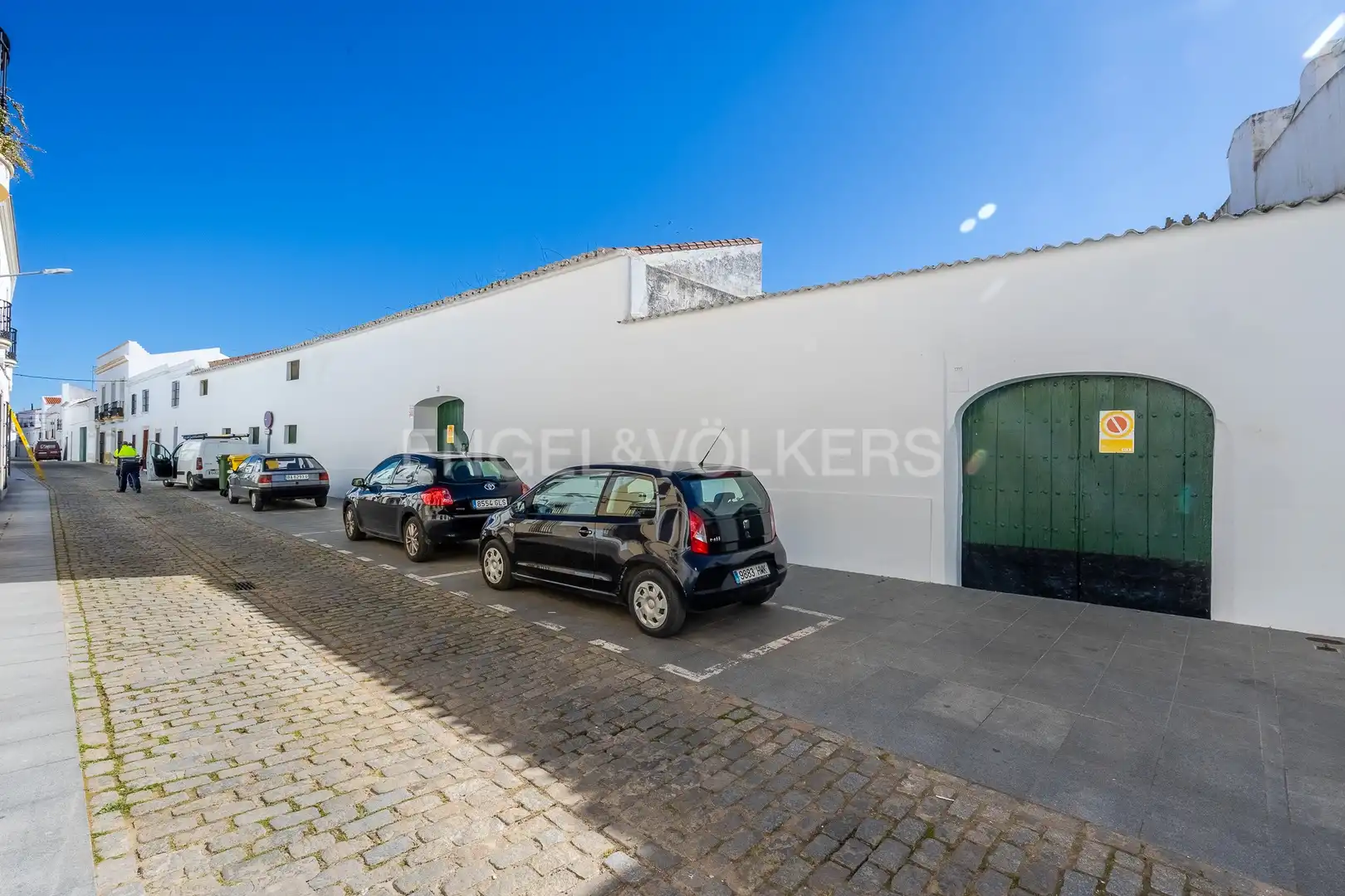 Vista exterior de Casa o chalet en venta en Fuente del Maestre con Calefacción, Jardín privado y Terraza