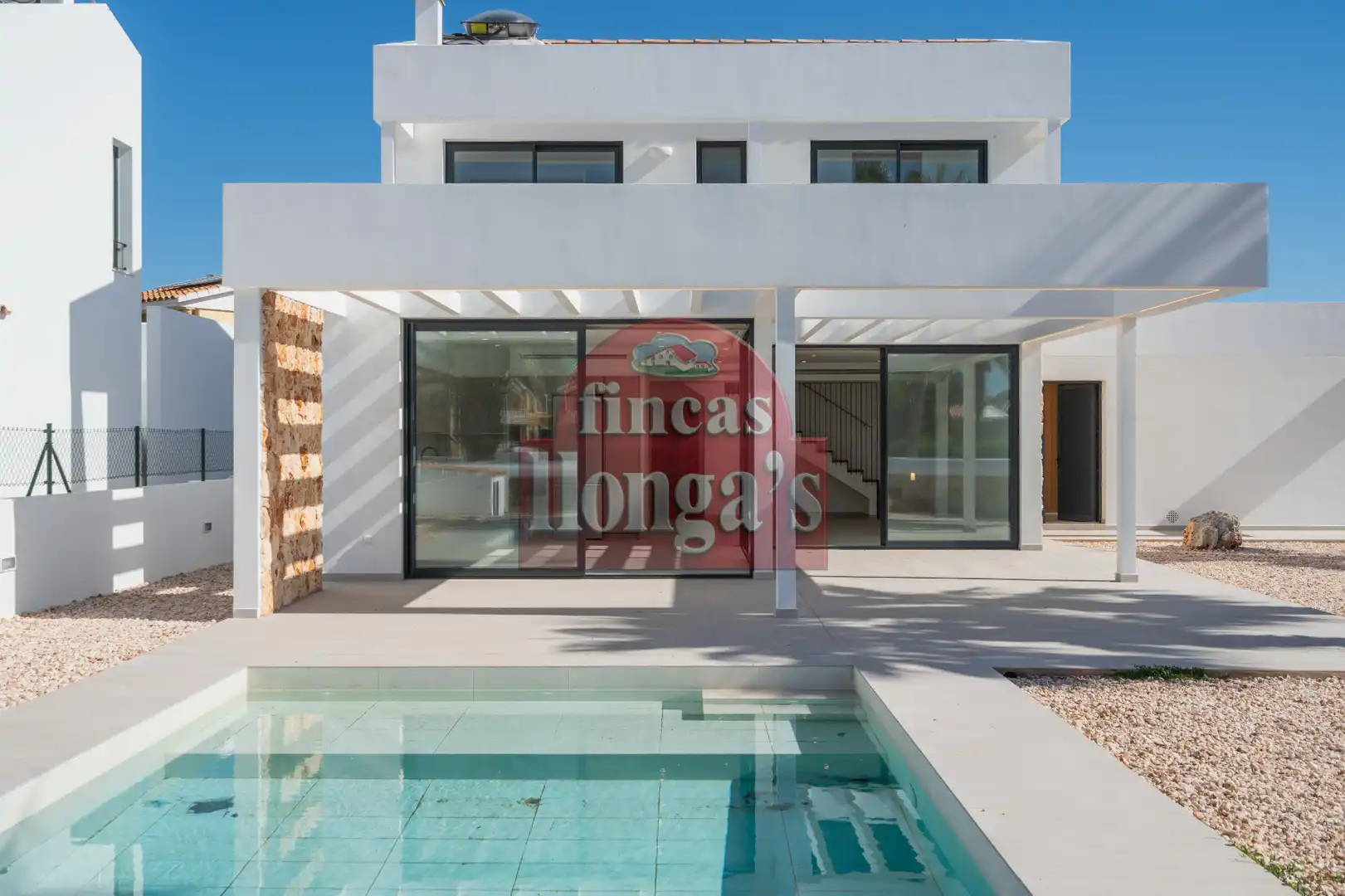 Vista exterior de Casa o chalet en venta en Ciutadella de Menorca con Jardín privado, Terraza y Piscina