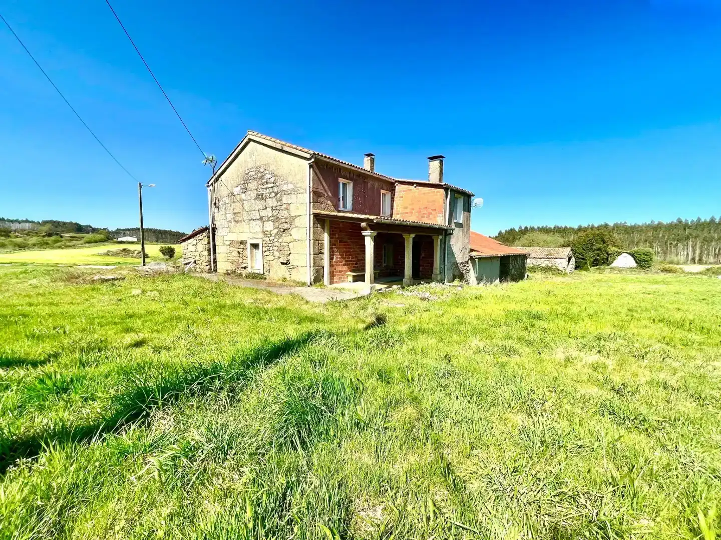 Piso en venta en Curtis con Jardín privado, Parquet y Trastero