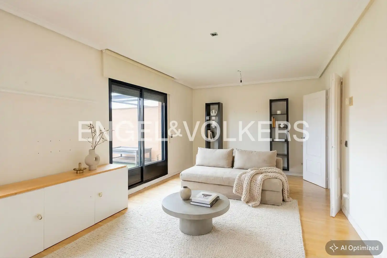Sala de estar de Piso en venta en La Moraleja con Aire acondicionado, Calefacción y Terraza