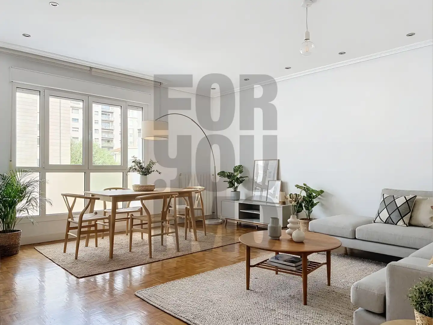 Wohnzimmer von Wohnung zum Verkauf in Donostia - San Sebastián  mit Heizung und Balkon