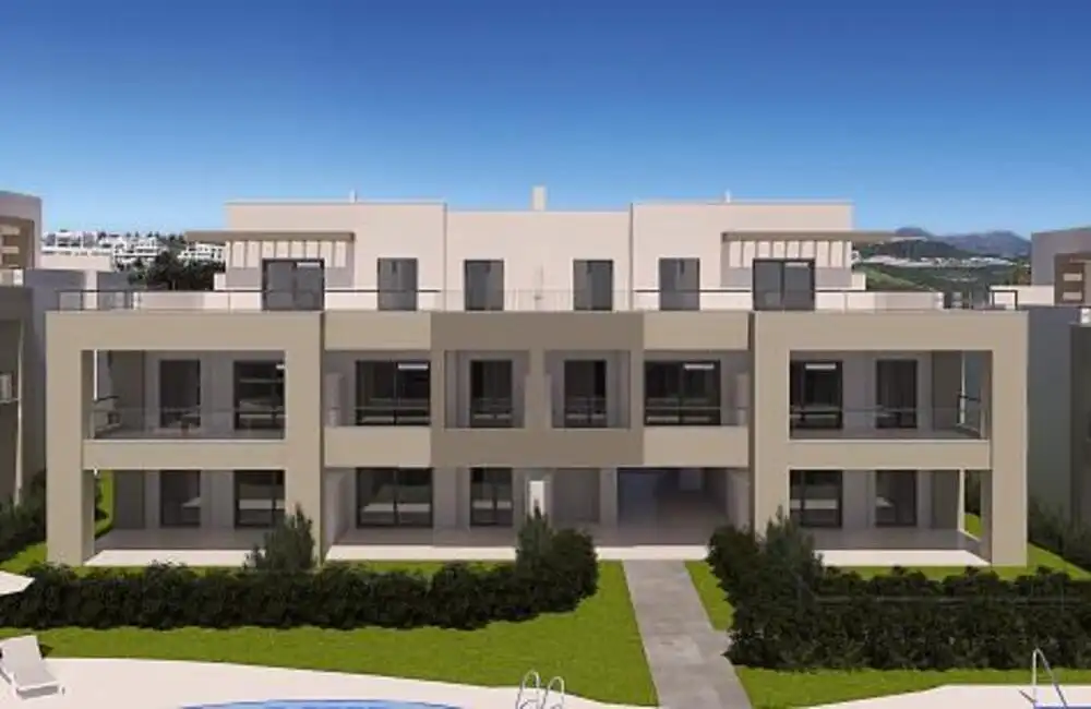 Vista exterior de Apartamento en venta en Casares con Aire acondicionado, Terraza y Piscina